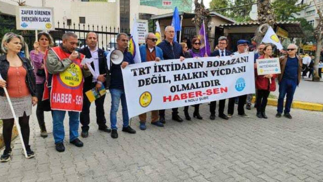 Haber-Sen'den TRT'ye tepki: TRT iktidarın yayın kanalı olma görevini devam ettiriyor