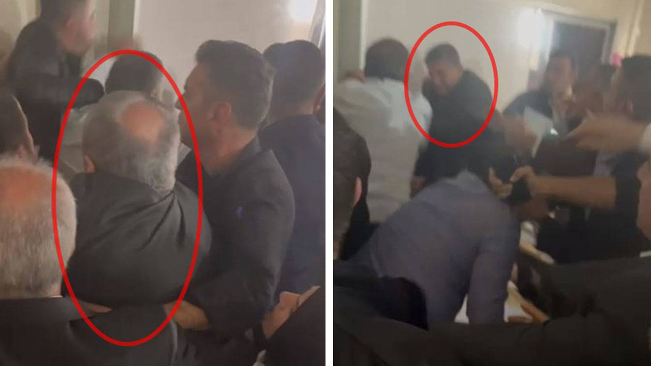 Mardin'de AKP'li adayın yanındaki kişiler, DP'li sandık görevlisini darp etti