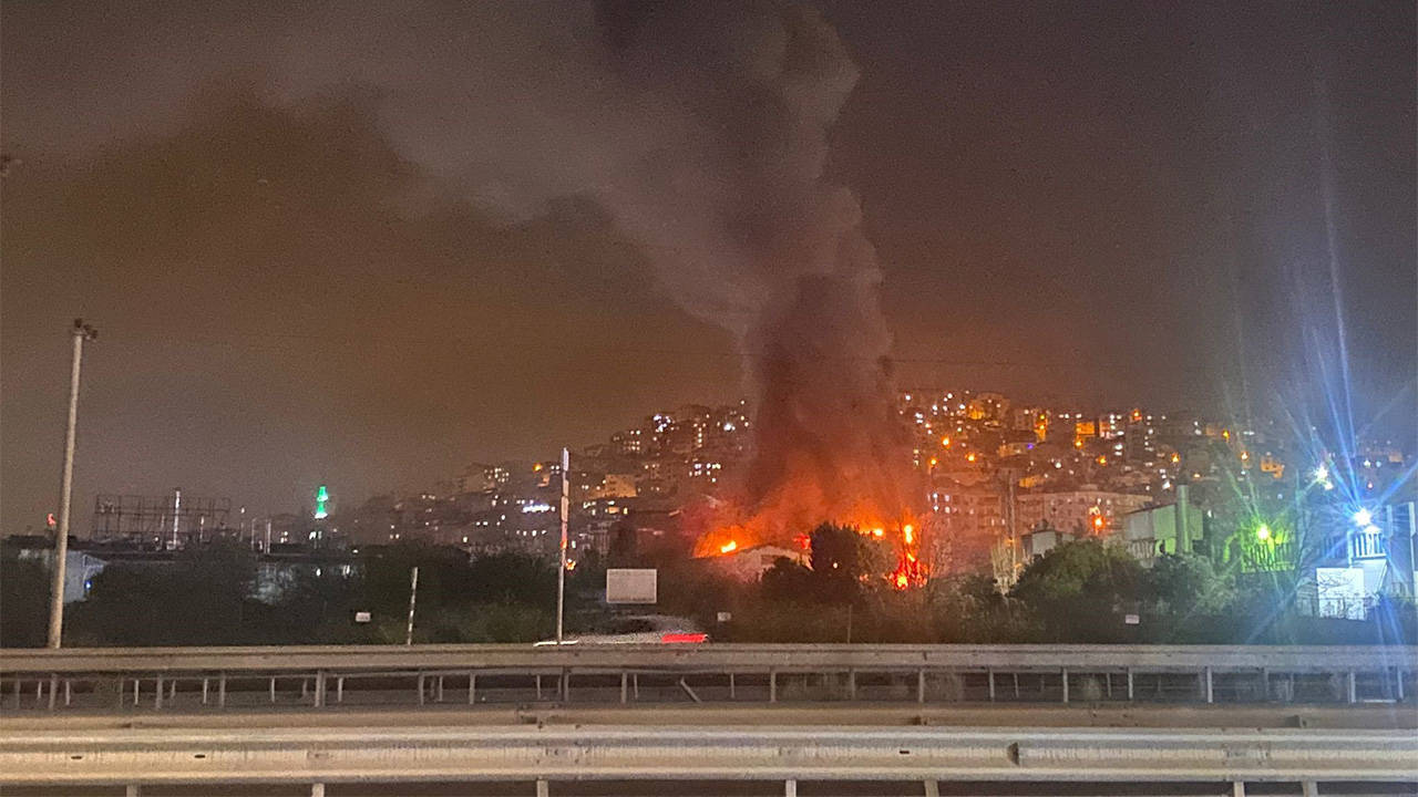 Gebze'de büyük yangın