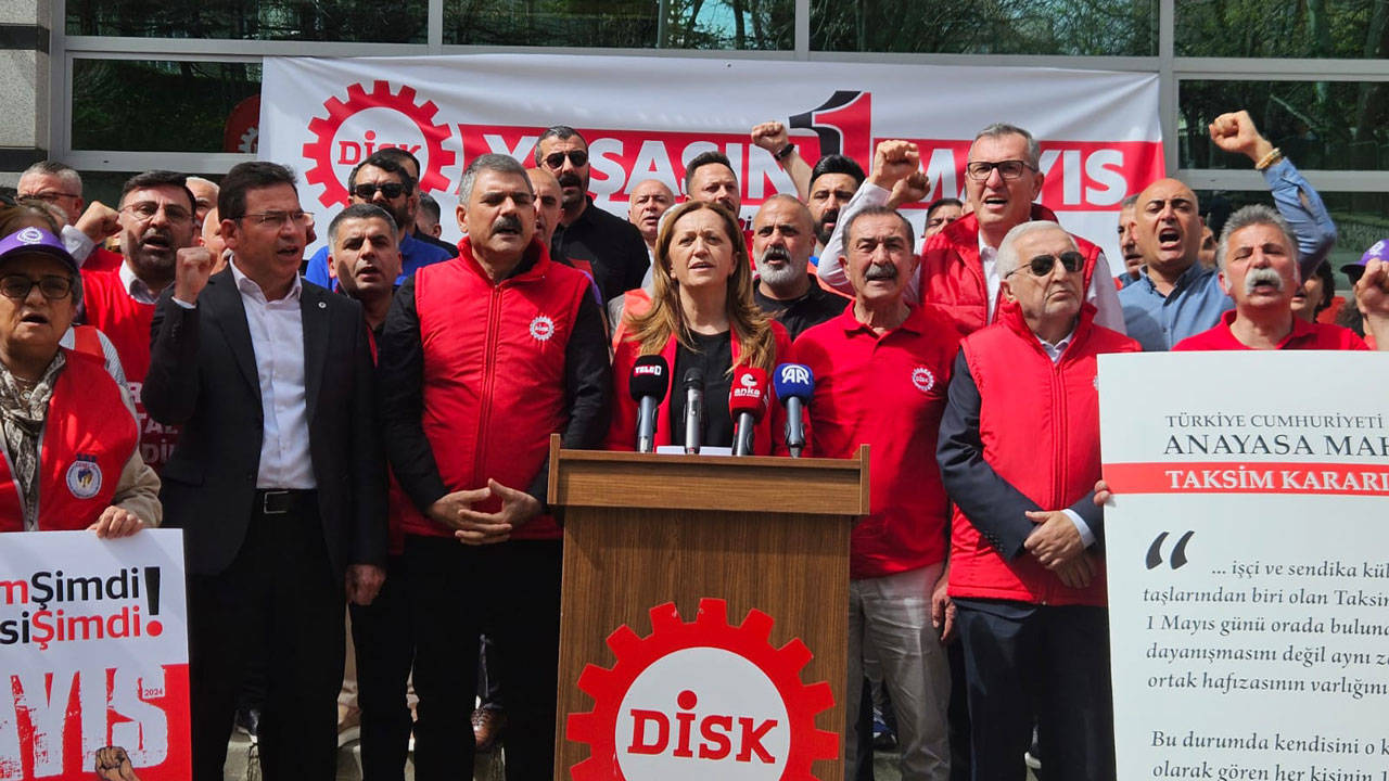 Arzu Çerkezoğlu açıkladı: DİSK, 1 Mayıs'ı Taksim'de kutlayacak