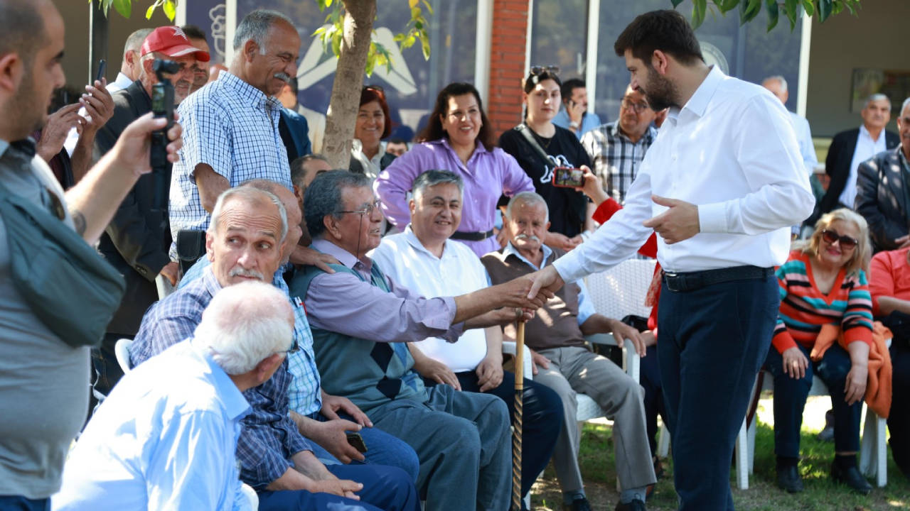 Tarsus Başkanı Boltaç’ın ilk ziyareti emeklilere