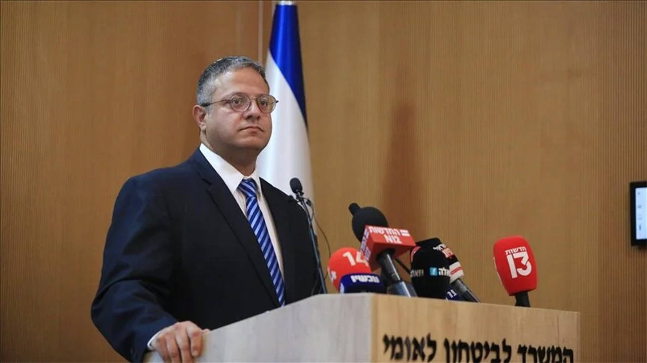 İsrail Ulusal Güvenlik Bakanı Ben-Gvir, hapisteki Filistinlilerin şartlarını zorlaştıracağını söyledi