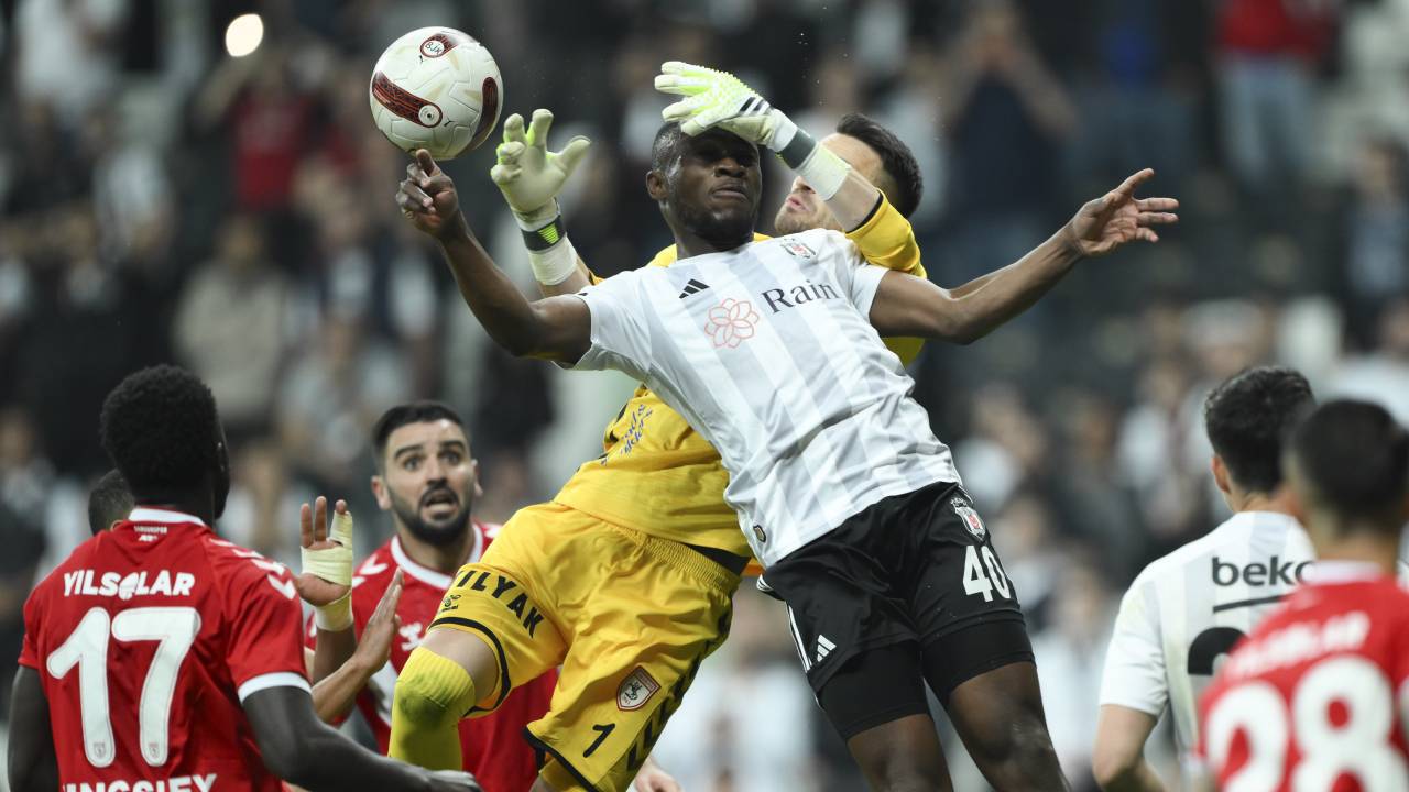 Beşiktaş öne geçtiği maçta Samsunspor ile puanları paylaştı