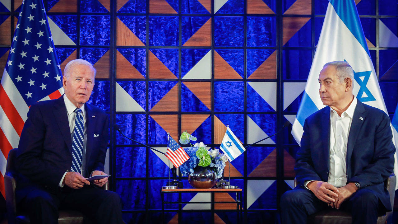 CNN: Biden, Netanyahu'ya "İran'a karşı saldırıya destek vermeyiz" dedi