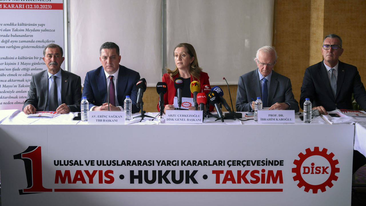 DİSK: Taksim, 1 Mayıs alanıdır; görüşmeleri devam ettireceğiz