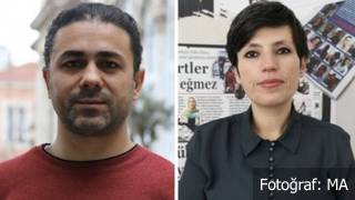 DFG Eş Başkanı Dicle Müftüoğlu ve gazeteci Sedat Yılmaz gözaltına alındı