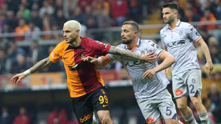 Galatasaray Başakşehiri tek golle geçti