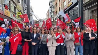 Kadınlar, Trabzonda "Mecliste Hizbullah istemiyoruz" dedi