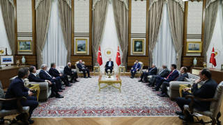 Erdoğan, Cumhur ortaklarını ağırladı