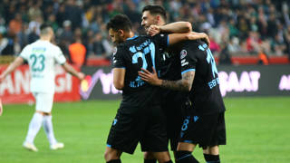 Karadeniz derbisinde kazanan Trabzonspor