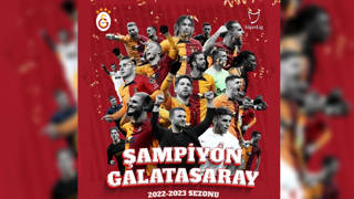 Süper Ligde şampiyon Galatasaray!