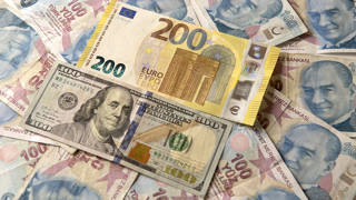 Faiz artırımı sonrası dövizde rekor: Dolar 25 lirayı, Euro 27 lirayı geçti