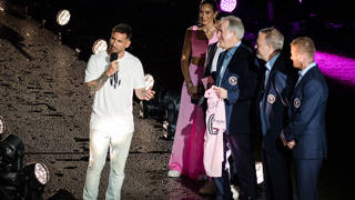 İnter Miami yıldızlarına kavuştu: Messi ve Busquets için görkemli tören