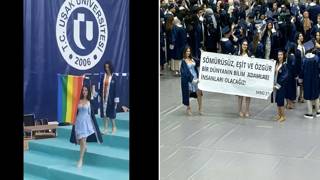 Uşak Üniversitesi, LGBTİ+ bayrağı açan öğrenci hakkında resmî işlem başlattı