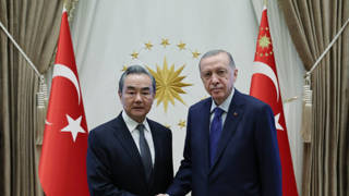 Erdoğan, Çin Dışişleri Bakanı Wang Yi ile görüştü