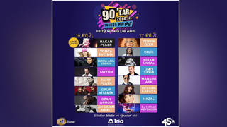 "90lar & 2000’ler Türkçe Pop Fest", 16-17 Eylülde