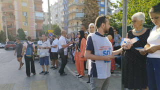 SOL Partiden İzmirde ÇEDES eylemi