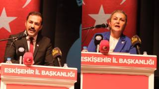 CHP Eskişehir İl Kongresinde il başkanlığına Figen Kahya ve Talat Yalaz aday oldu