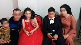 Mardinde 8 ve 9 yaşlarındaki çocuklar nişanlandırıldı