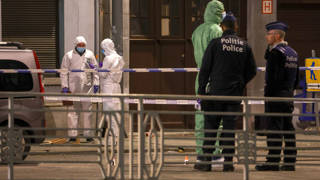 Brükselde düzenlenen silahlı saldırıda 2 kişi hayatını kaybetti