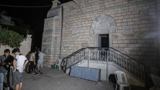 Filistin-İsrail hattındaki çatışmalarda 14. gün: İsrail, sivillerin sığındığı tarihi kiliseyi bombaladı