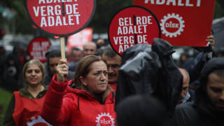 DİSKin "Gelirde Adalet, Vergide Adalet" yürüyüşü İstanbuldan başladı