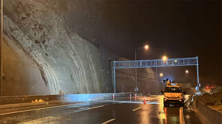 Bolu Tünelinin yarın yapılacak kontrollerin ardından açılması bekleniyor