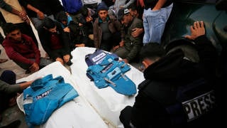 Gazzede 7 Ekimden bu yana 60 gazeteci yaşamını yitirdi