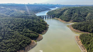 İstanbul’da barajlardaki su seviyesi yüzde 40’a dayandı