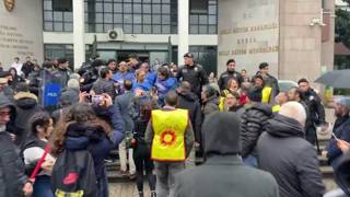 Bursada Bakan Tekin ve ÇEDES protestosuna polis engeli