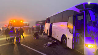 Kuzey Marmara Otoyolunda zincirleme kaza: 10 kişi öldü, 59 kişi yaralandı