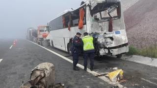 Kuzey Marmara Otoyolundaki zincirleme kazada yaralanan 63 kişiden 45i taburcu edildi