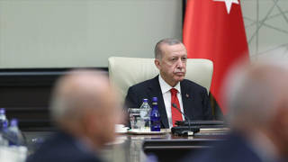 Erdoğan, güvenlik toplantısı öncesi Bahçeli ve Akşenerle görüştü