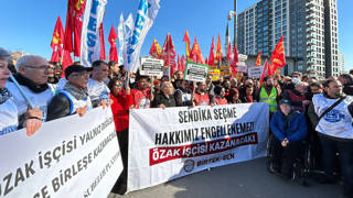Özak işçileri İstanbul’da: Buraya kurulduk gitmiyoruz