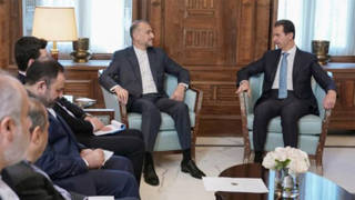 İran Dışişleri Bakanı, Şamda Beşşar Esad ile görüştü