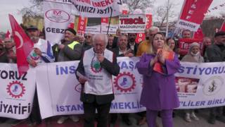 Emekliler Kadıköyde hükümete seslendi: Emeklileri dilenci gibi görmekten vazgeçin