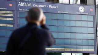 Almanyada büyük grev: Binlerce uçuş ve tren seferi iptal edilecek