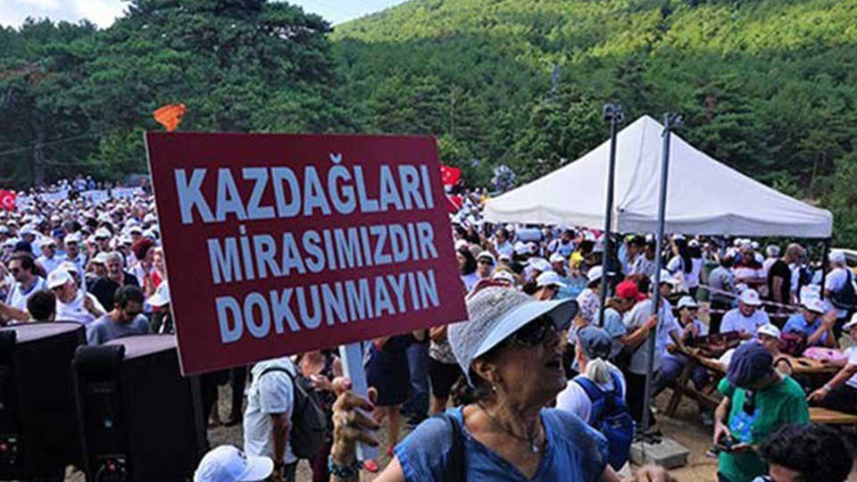 Kazdağları'nda talan devam ediyor: Bu sefer de AKP’li  belediye göz dikti