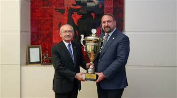 Cumhurbaşkanlığı Kupası CHP Genel Merkezi’nde