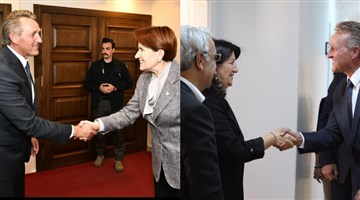 ABD Büyükelçisi'nden HDP ve İYİ Parti'ye ziyaret